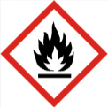 leicht entzündlich Symbol